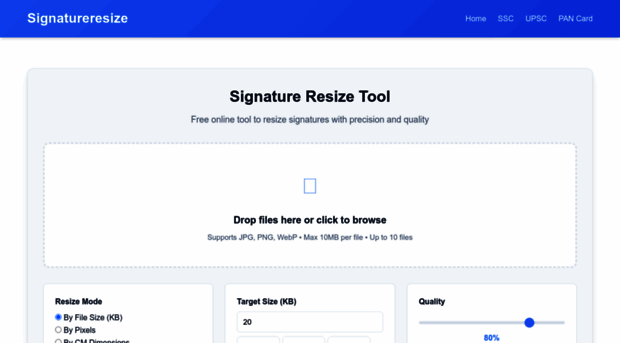 signatureresize.com
