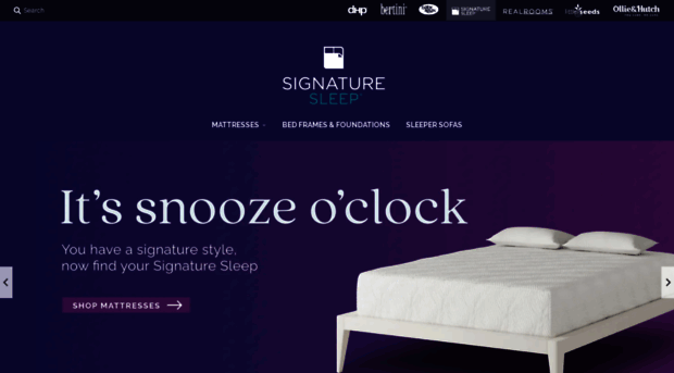 signaturesleep.com