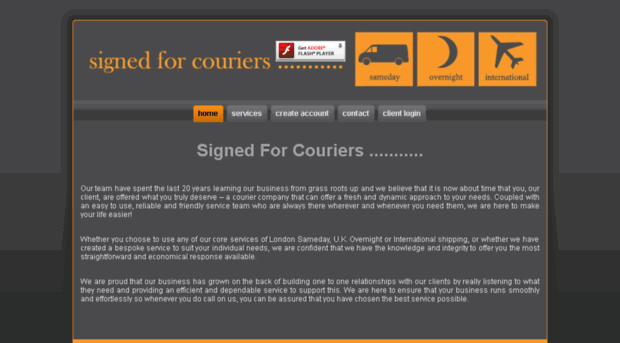 signedforcouriers.com