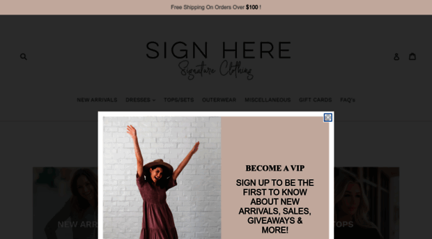 signhereclothing.com - Sign Here Signature Clothing |... - Sign Here ...