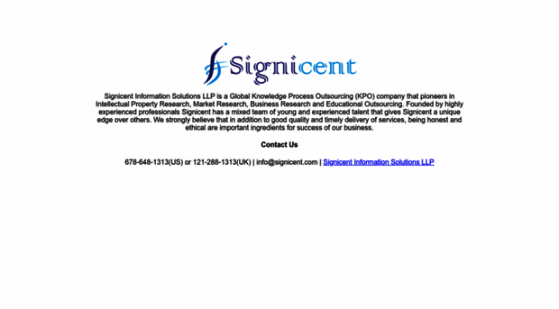 signicent.in