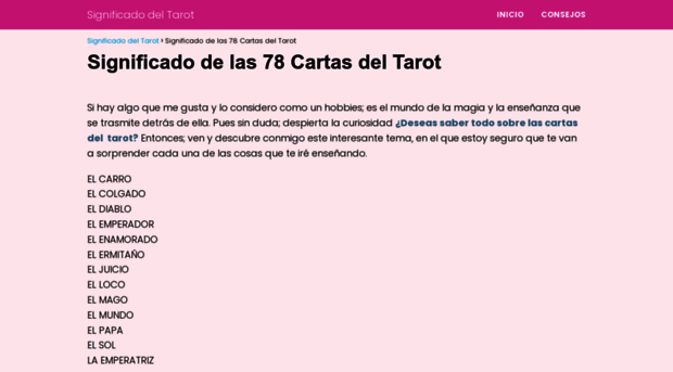 significadodeltarot.com