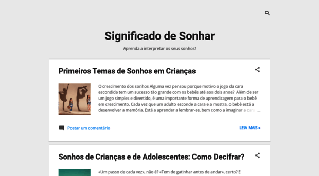 significadosonhar.com