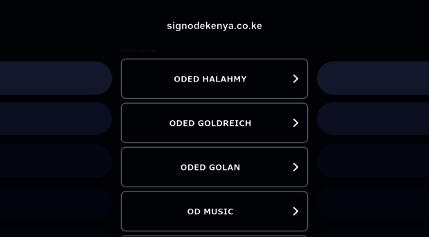 signodekenya.co.ke