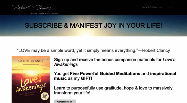 signup.guidetothesoul.com