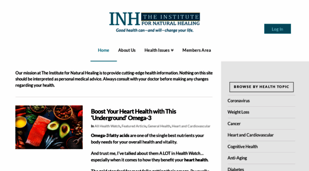 signup.institutefornaturalhealing.com