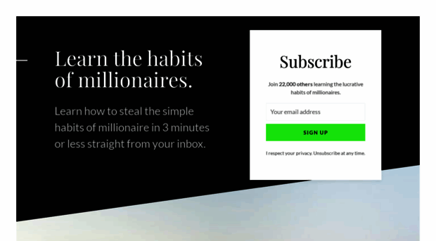 signup.millionairehabits.us