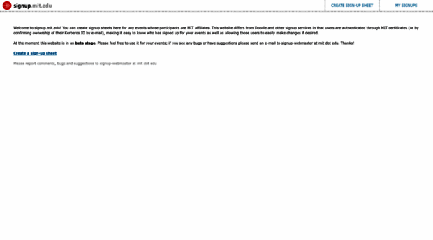 signup.mit.edu
