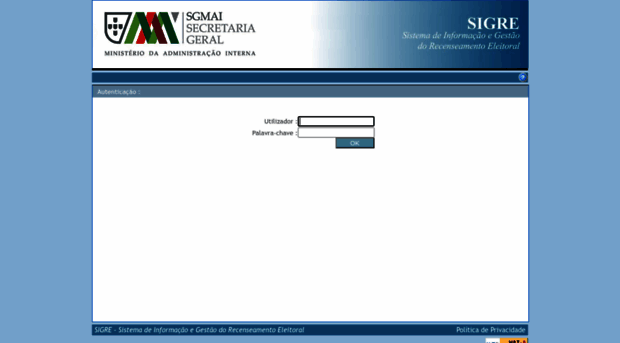 sigre.mai.gov.pt