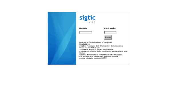 sigtic.sct.gob.mx