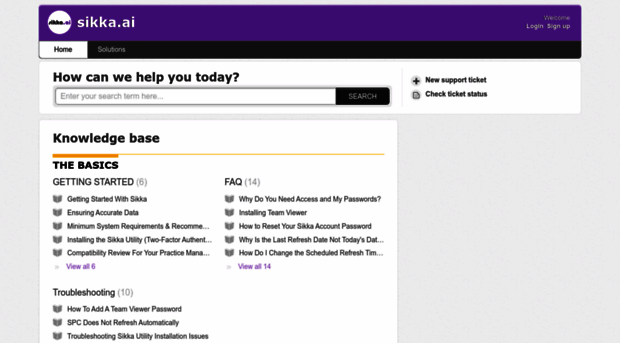 sikkasoftware.freshdesk.com