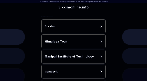 sikkimonline.info