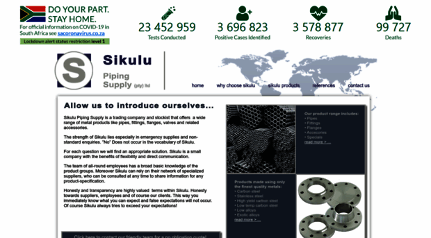 sikulupipingsupply.co.za