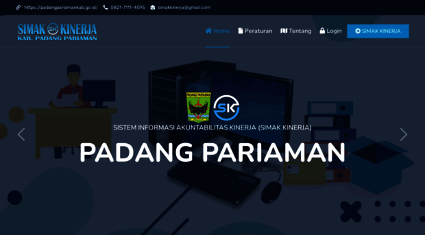 silakip.padangpariamankab.go.id