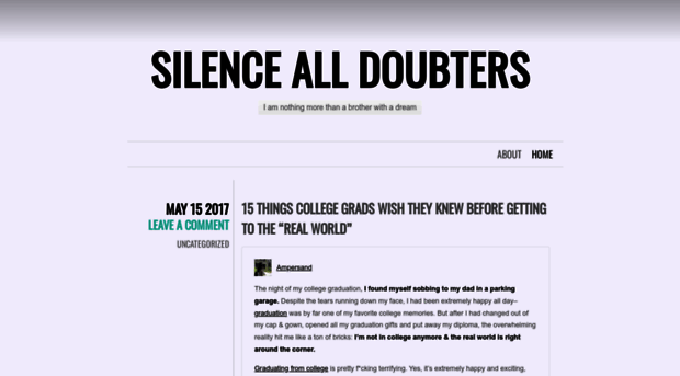 silencealldoubters.wordpress.com