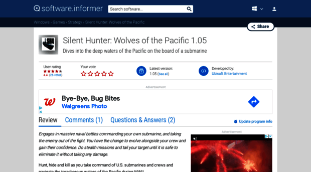 silent-hunter-4-wolves-of-the-pacific.software.informer.com