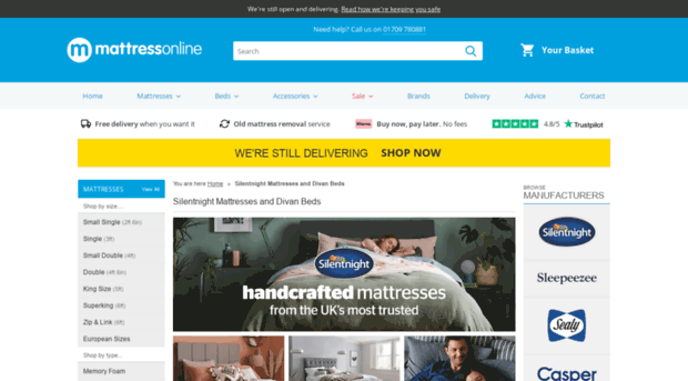 silentnightmattressonline.co.uk