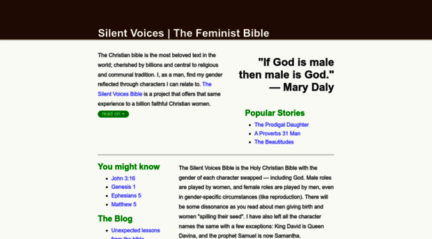 silentvoicesbible.com