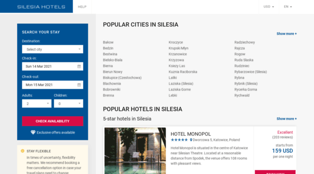 silesiahotelspage.com