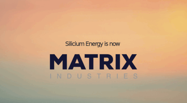 siliciumenergy.com