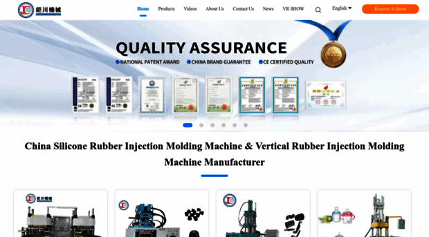 siliconerubberinjectionmoldingmachine.com