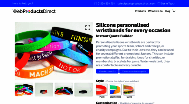 siliconewristbandsdirect.co.uk