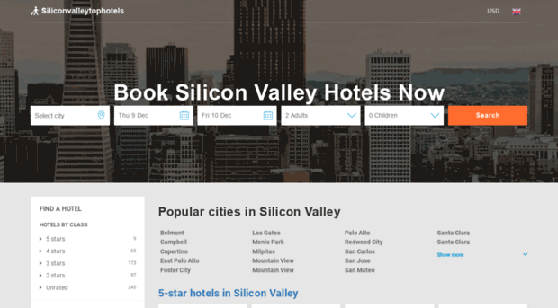 siliconvalleytophotels.com