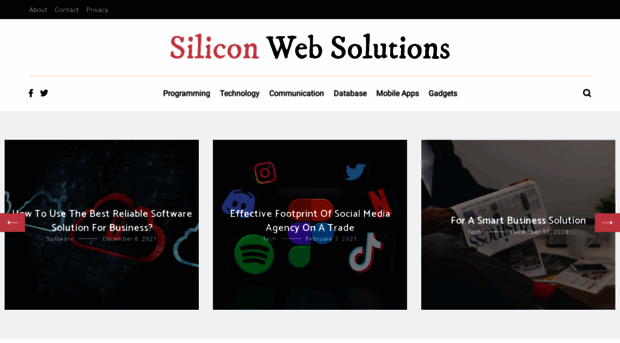 siliconwebsolutions.com