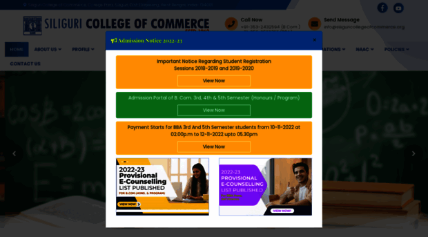 siliguricollegeofcommerce.org