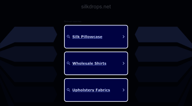 silkdrops.net