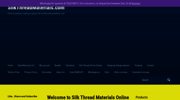 silkthreadmaterials.com