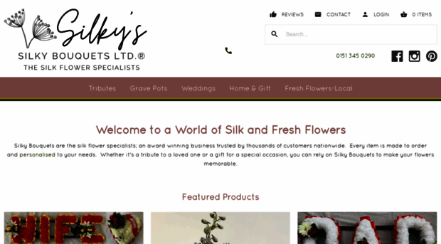 silkybouquets.com