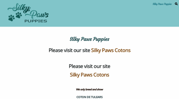 silkypawspuppies.com