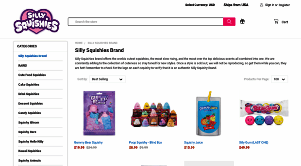 sillysquishies.com