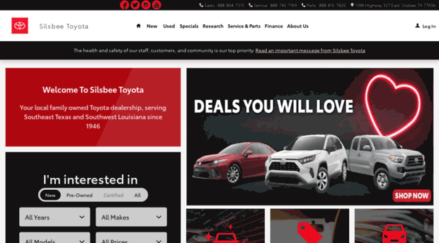 silsbeetoyota.com