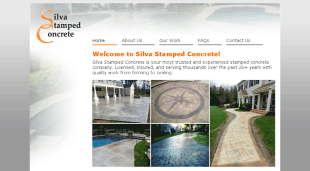 silvastampedconcrete.com