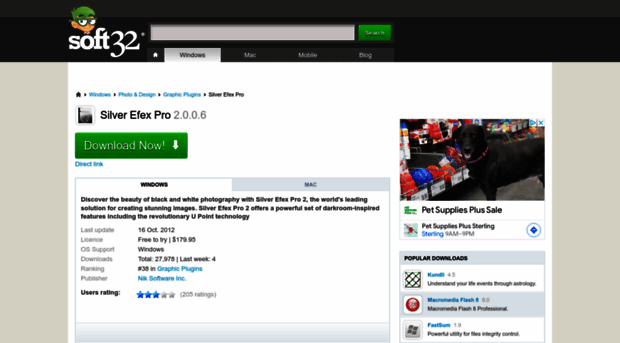 silver-efex.soft32.com