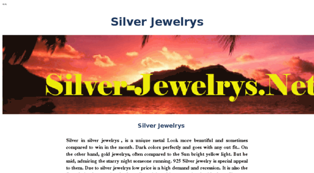 silver-jewelrys.net