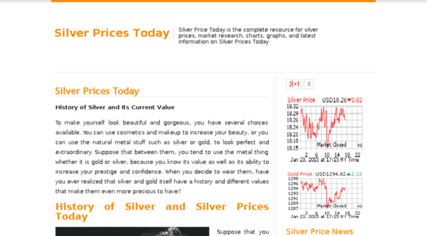 silver-price-today.net