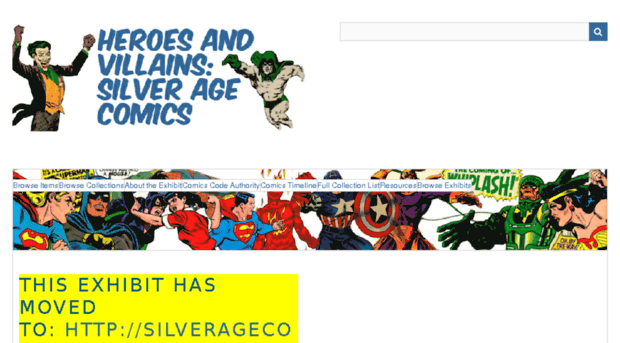 silveragecomics.omeka.net