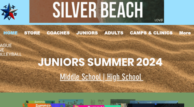 silverbeachvolleyball.com