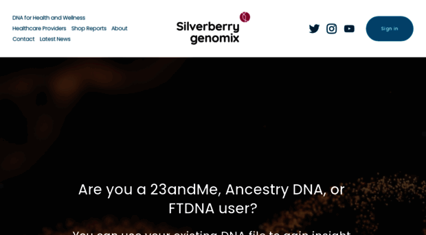 silverberrygenomix.com