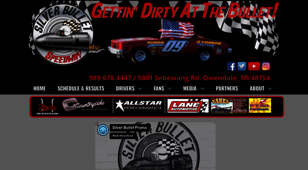 silverbulletspeedway.com