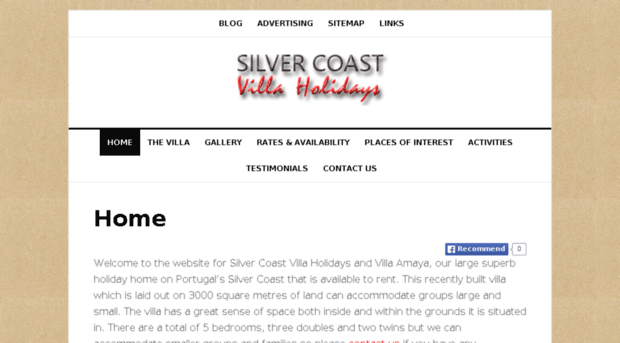 silvercoastvillaholidays.com