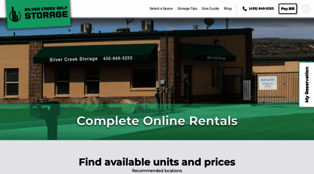 silvercreekselfstorage.com