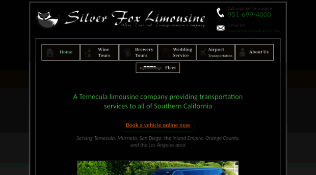 silverfox-limo.com