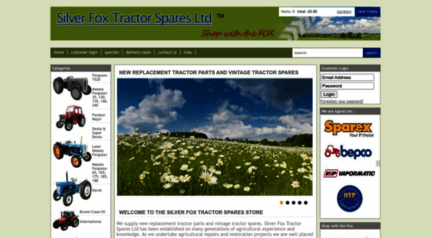 silverfoxtractorspares.com