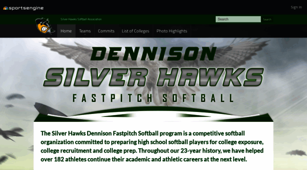 silverhawksfastpitch.com