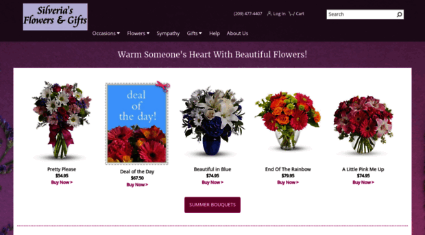 silveriasflowersandgifts.com