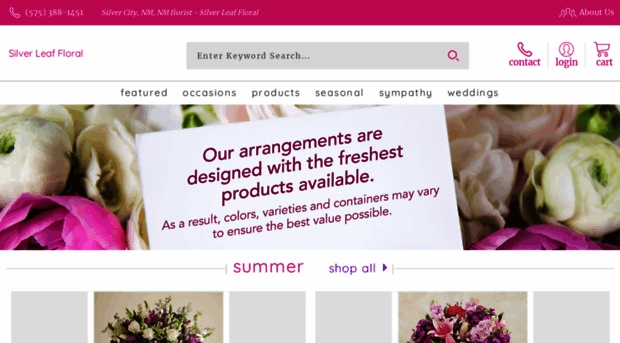 silverleaffloral.com